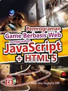 Image of Pemrograman game berbasis web menggunakan javascript + HTML 5
